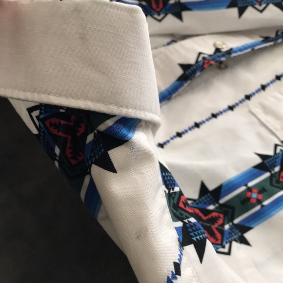 Men’s western Wranglers snap-up shirt size 2X - Picture 7 of 7